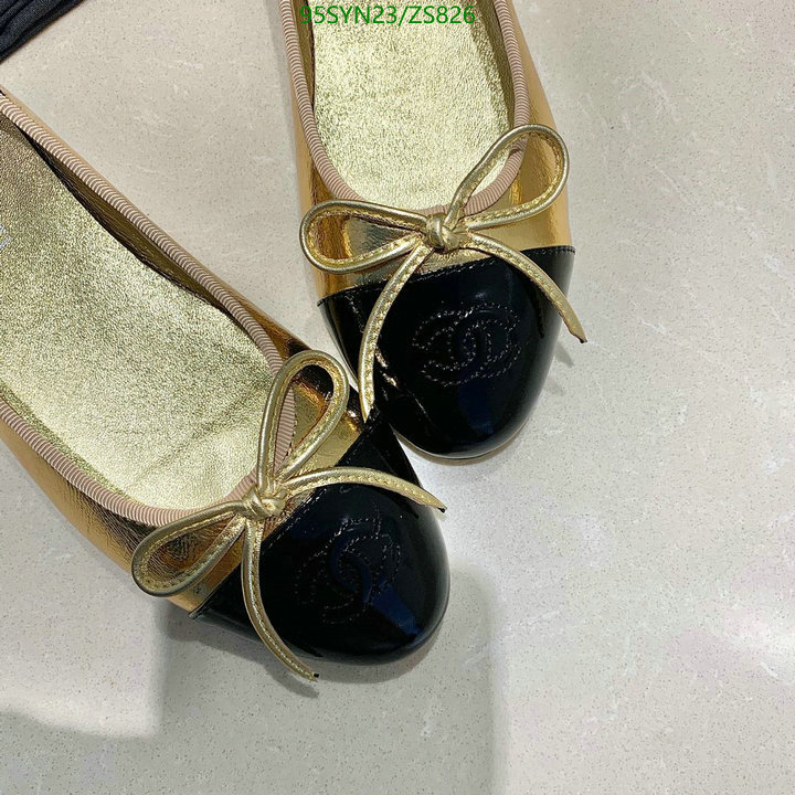 Chanel-Ballet Shoes,Code: ZS826,$: 95USD