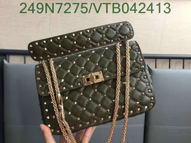 Valentino Bag-(Mirror)-Rockstud Spike,Code: VTB042413,$:249USD