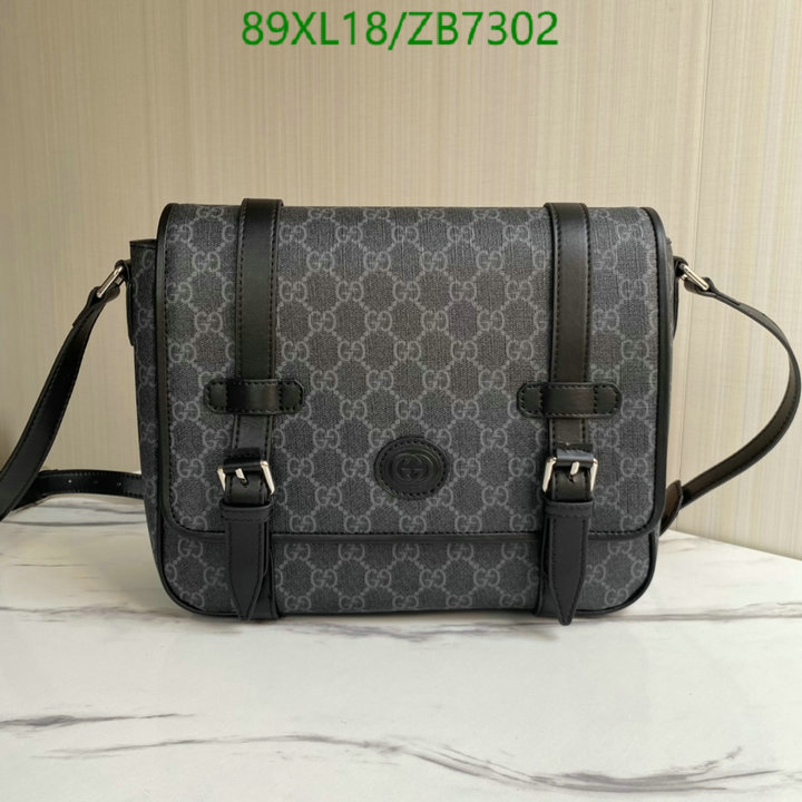 Gucci Bag-(4A)-Diagonal-,Code: ZB7302,$: 89USD