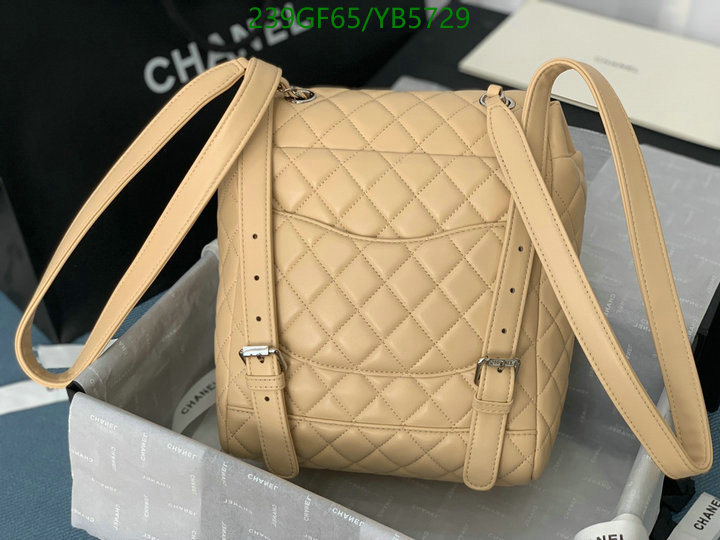 Chanel Bags -(Mirror)-Backpack-,Code: YB5729,$: 239USD