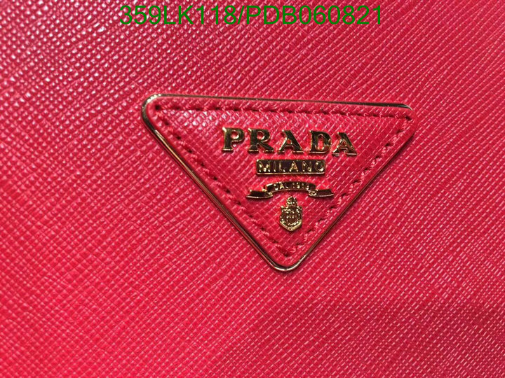 Prada Bag-(Mirror)-Handbag-,Code: PDB060821,$: 359USD