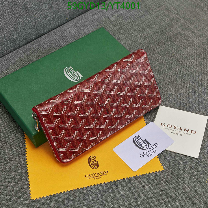 Goyard Bag-(4A)-Wallet-,Code: YT4001,$: 59USD
