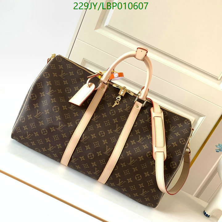 LV Bags-(Mirror)-Keepall BandouliRe 45-50-,Code: LBP010607,