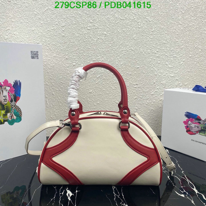 Prada Bag-(Mirror)-Diagonal-,Code: PDB041615,$: 279USD