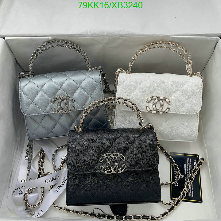 Chanel Bags ( 4A )-Diagonal-,Code: XB3240,$: 79USD