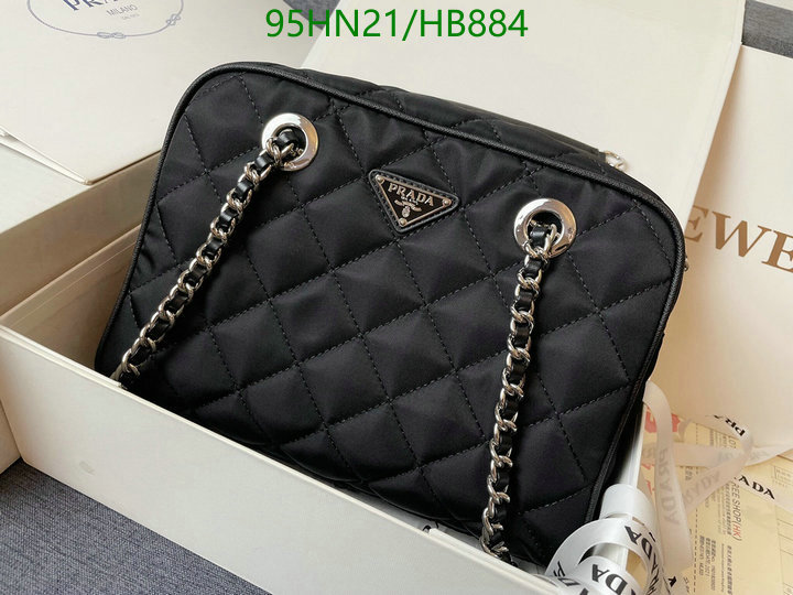 Prada Bag-(4A)-Handbag-,Code: HB884,$: 95USD