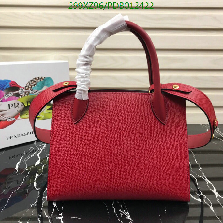 Prada Bag-(Mirror)-Handbag-,Code: PDB012422,$:299USD