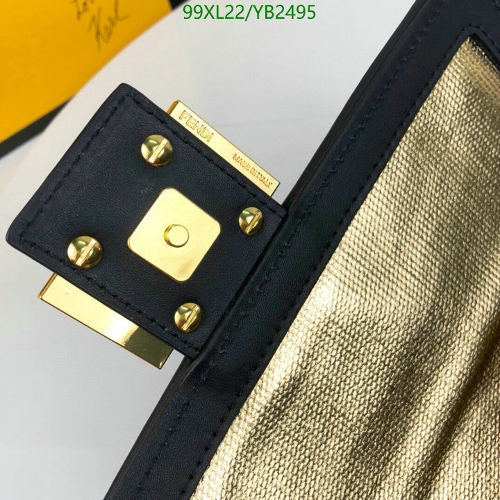 Fendi Bag-(4A)-Baguette-,Code: YB2495,$: 99USD