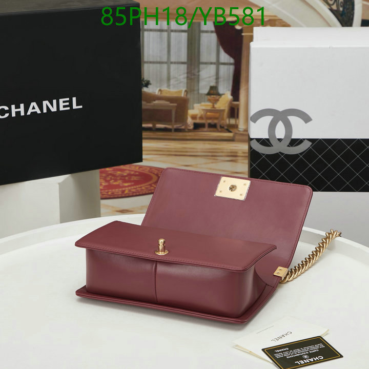 Chanel Bags ( 4A )-Le Boy,Code: YB581,$: 85USD