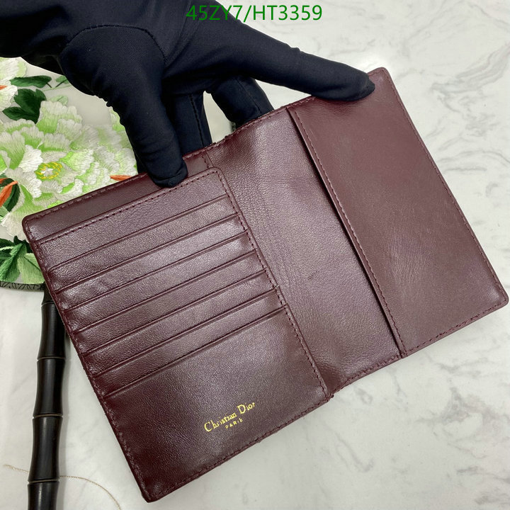 Dior Bags-(4A)-Wallet,Code: HT3359,$: 45USD