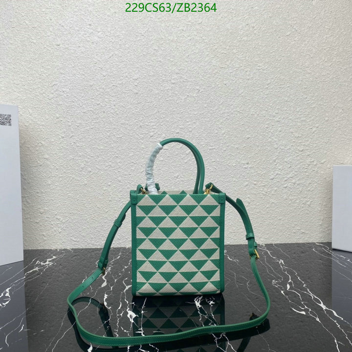 Prada Bag-(Mirror)-Diagonal-,Code: ZB2364,$: 229USD