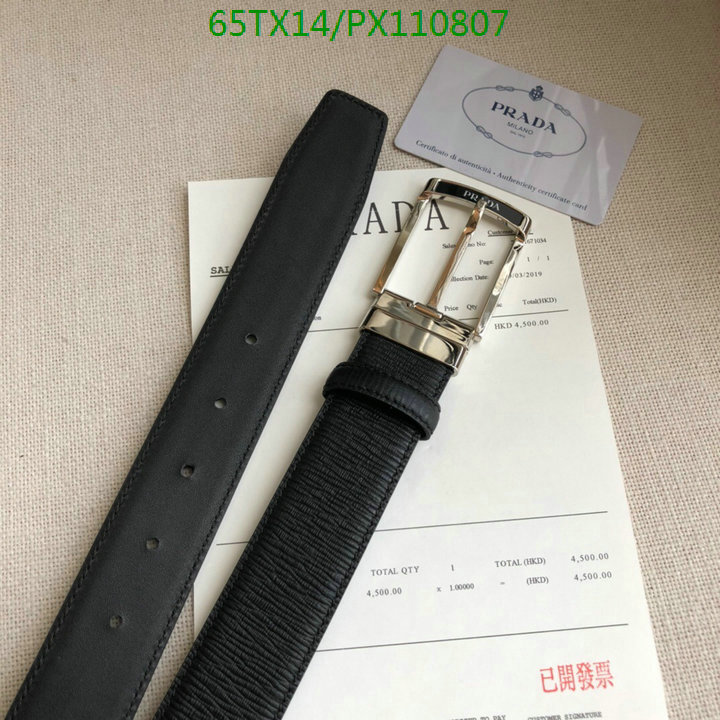 Belts-Prada, Code: PX110807,$: 65USD