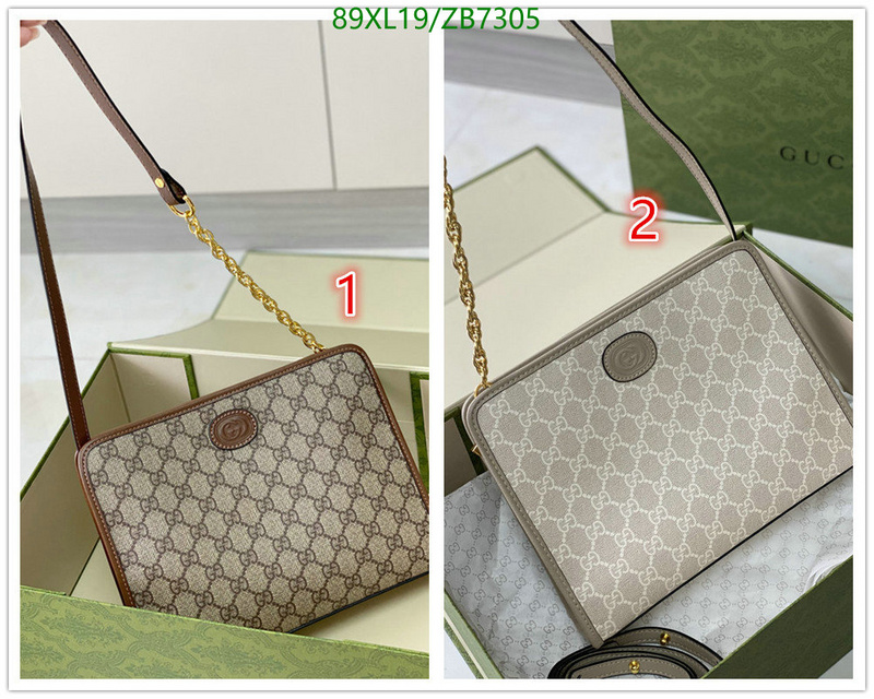 Gucci Bag-(4A)-Diagonal-,Code: ZB7305,$: 89USD