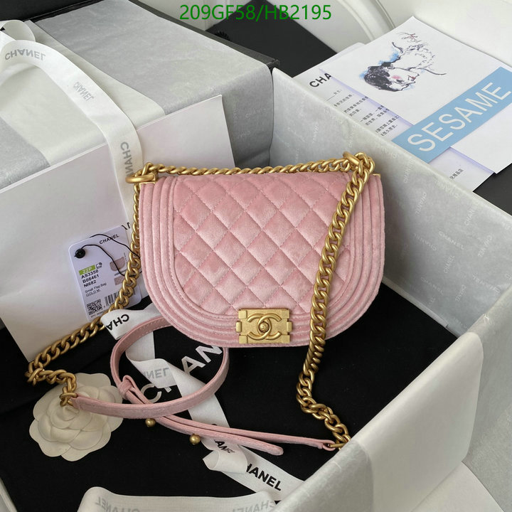 Chanel Bags -(Mirror)-Diagonal-,Code: HB2195,$: 209USD