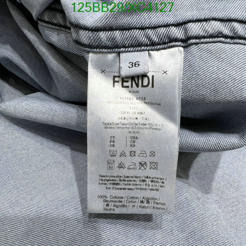 Clothing-Fendi, Code: XC4127,$: 125USD