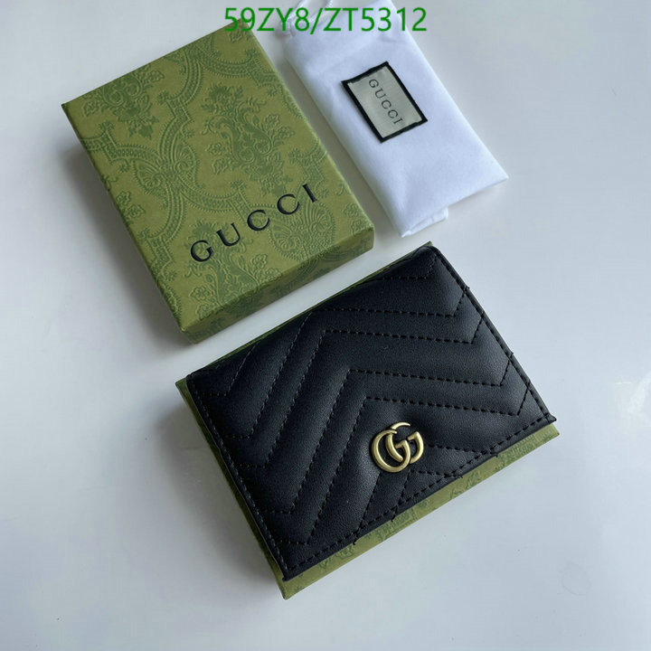 Gucci Bag-(4A)-Wallet-,Code: ZT5312,$: 59USD