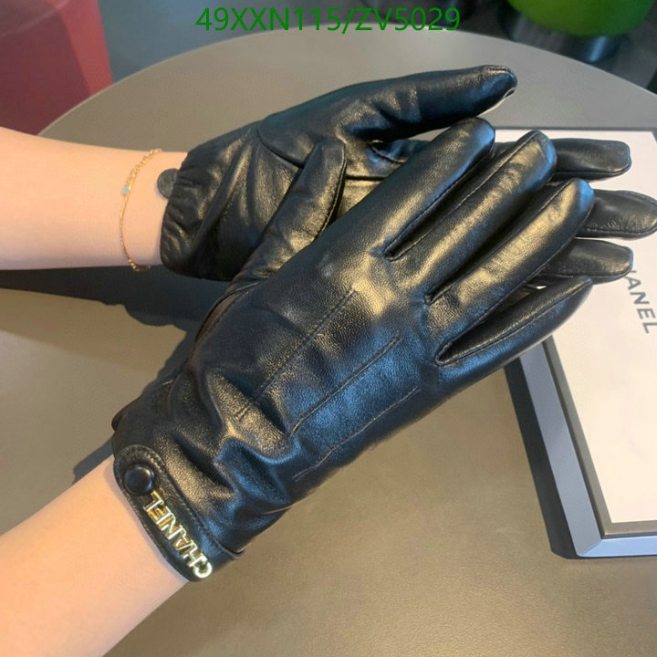 Gloves-Chanel, Code: ZV5029,$: 49USD