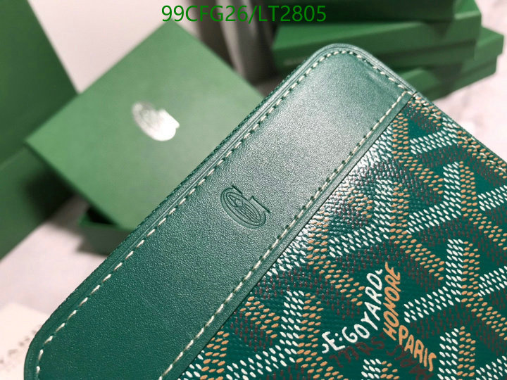 Goyard Bag-(Mirror)-Wallet-,Code: LT2805,$: 99USD