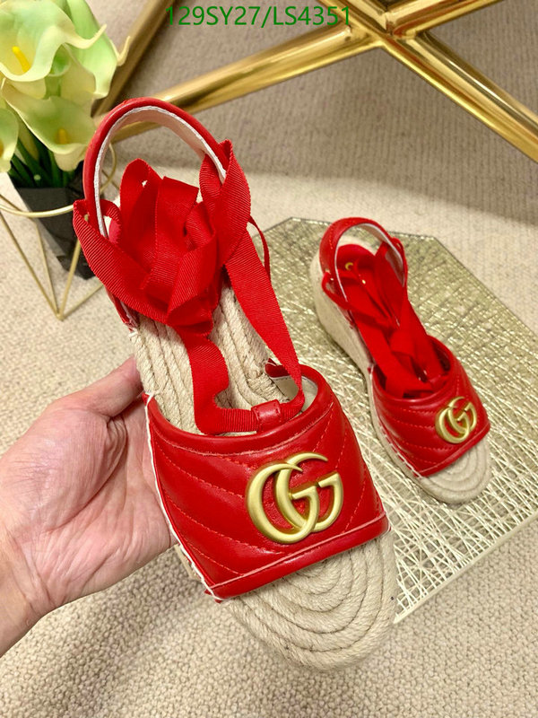 Women Shoes-Gucci, Code: LS4351,$: 129USD