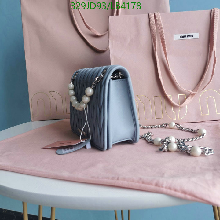 Miu Miu Bag-(Mirror)-Diagonal-,Code: LB4178,$: 329USD