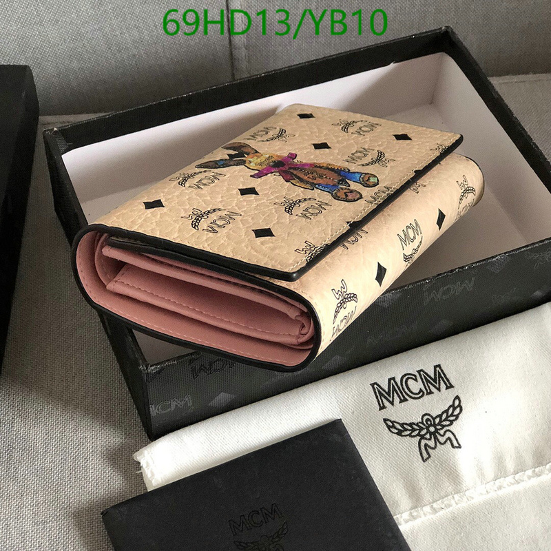 MCM Bag-(Mirror)-Wallet-,Code: YB10,$: 69USD