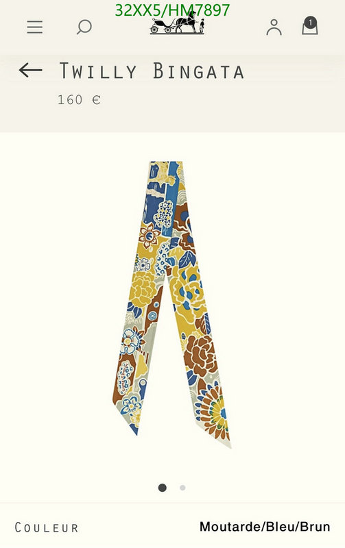 Scarf-Hermes, Code: HM7897,$: 32USD