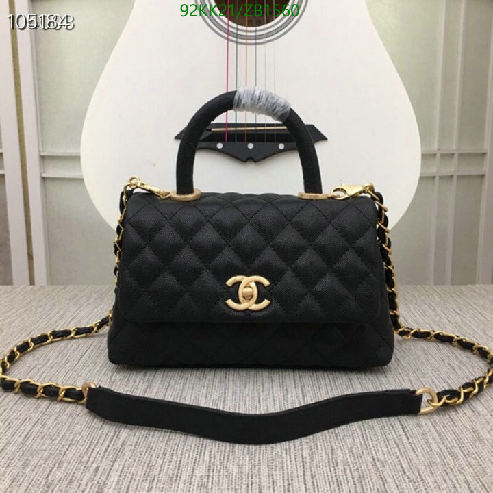 Chanel Bags ( 4A )-Handbag-,Code: ZB1560,$: 92USD