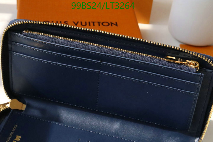 LV Bags-(Mirror)-Wallet-,Code: LT3264,$: 99USD