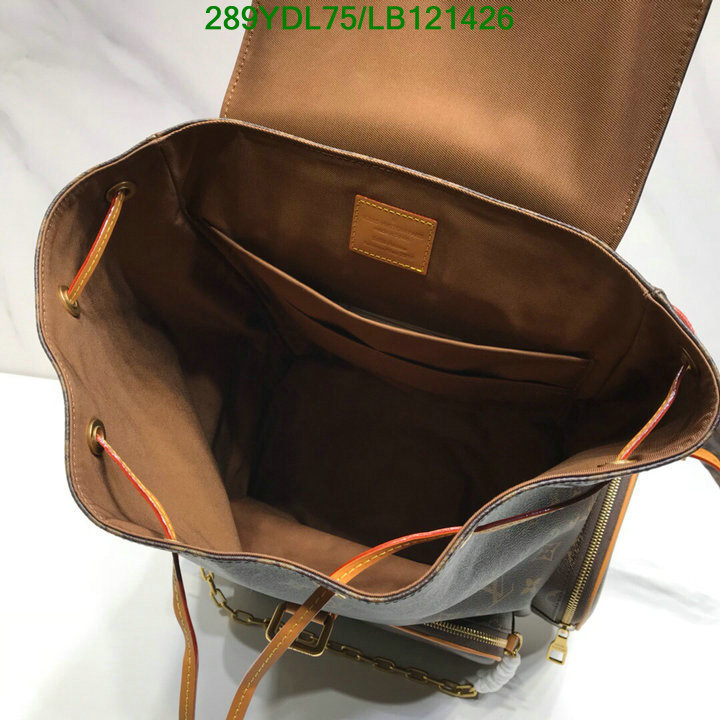 LV Bags-(Mirror)-Backpack-,Code: LB121426,$: 289USD