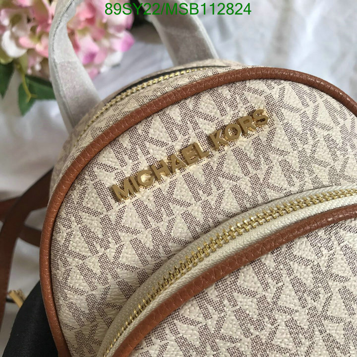 Michael Kors Bag-(4A)-Backpack-,Code: MSB112824,$: 89USD