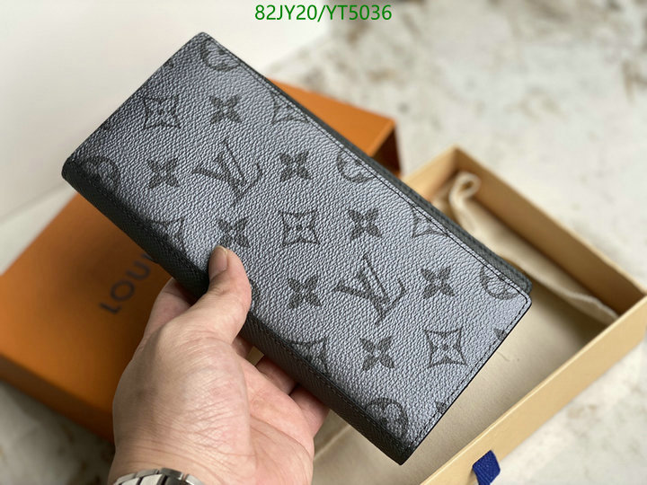 LV Bags-(Mirror)-Wallet-,Code: YT5036,$: 82USD