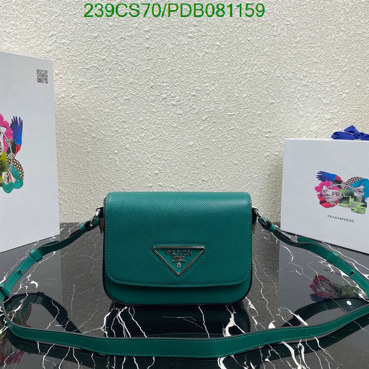 Prada Bag-(Mirror)-Diagonal-,Code:PDB081159,$:239USD