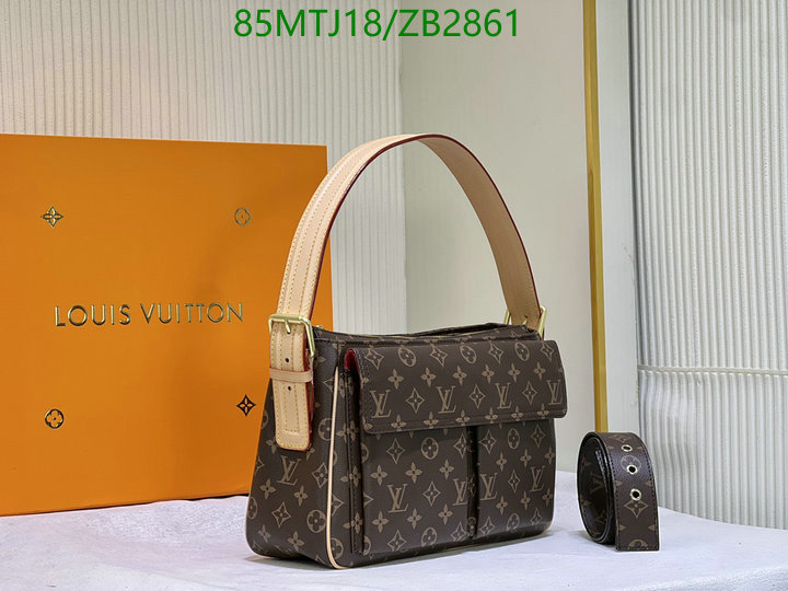 LV Bags-(4A)-Handbag Collection-,Code: ZB2861,$: 85USD