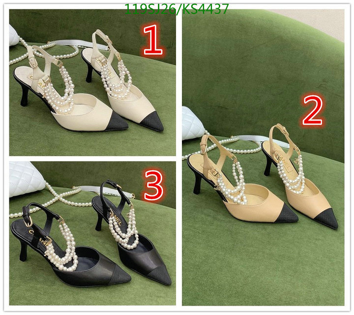 Women Shoes-Chanel,Code: KS4437,$: 119USD