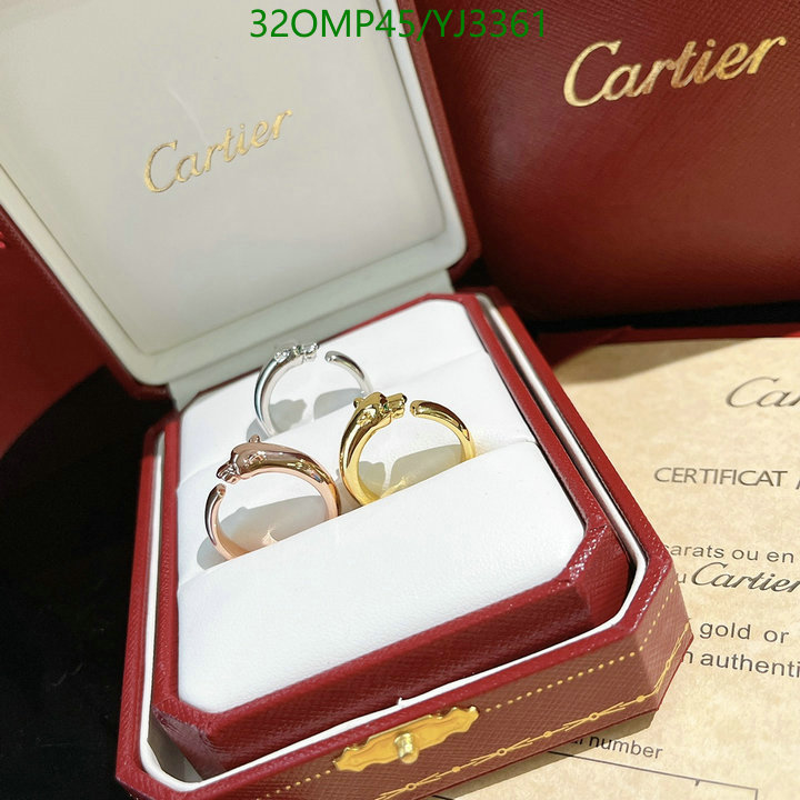 Jewelry-Cartier, Code: YJ3361,$: 32USD