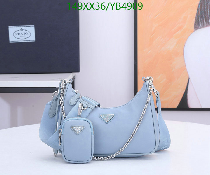 Prada Bag-(Mirror)-Re-Edition 2005,Code: YB4909,$: 149USD