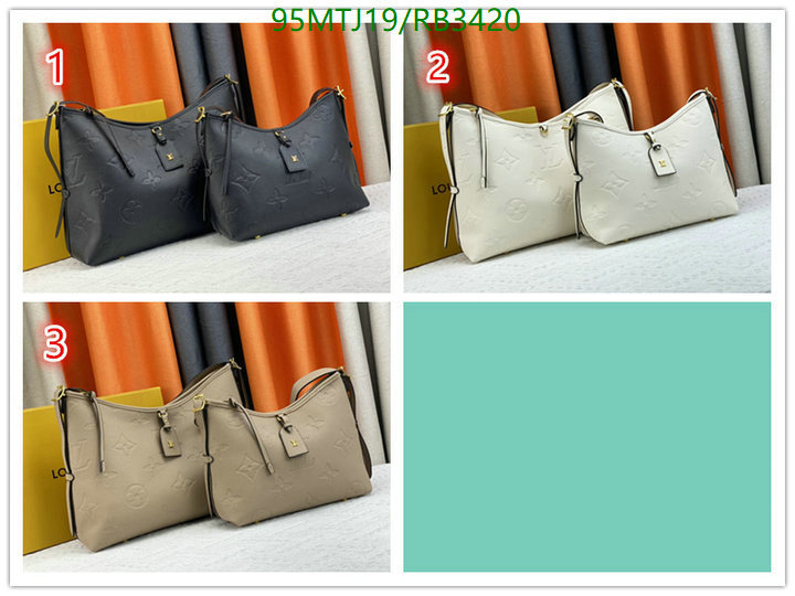 LV Bags-(4A)-Handbag Collection-,Code: RB3420,