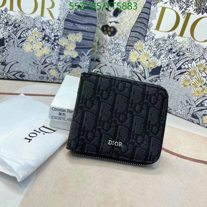 Dior Bags-(4A)-Wallet,Code: YT5883,$: 55USD