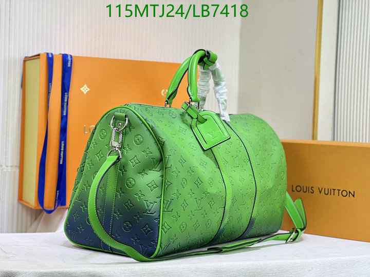 LV Bags-(4A)-Keepall BandouliRe 45-50-,Code: LB7418,$: 115USD