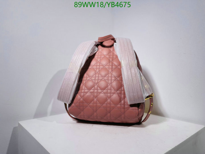 Dior Bags-(4A)-Backpack,Code: YB4675,$: 89USD