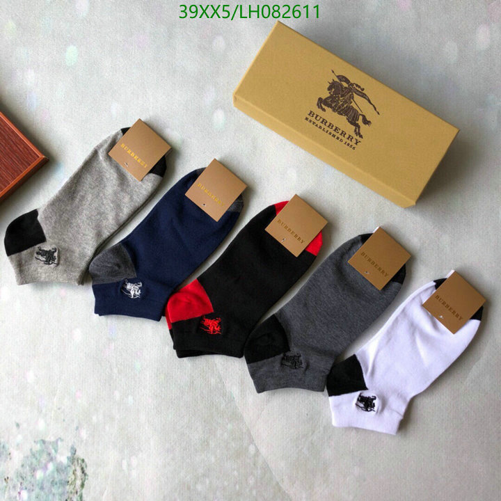 Sock-Burberry, Code:LH082611,$: 39USD