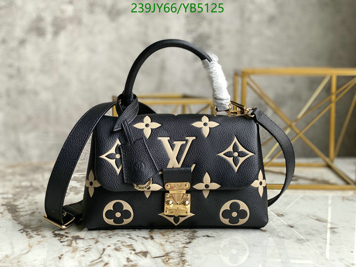 LV Bags-(Mirror)-Handbag-,Code: YB5125,$: 239USD