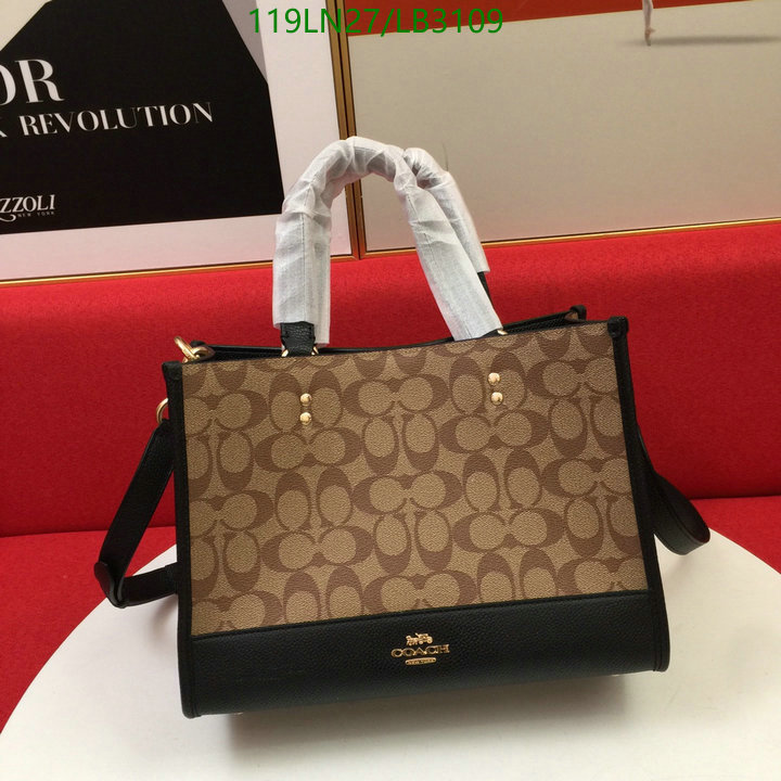 Coach Bag-(4A)-Tote-,Code: LB3109,$: 119USD