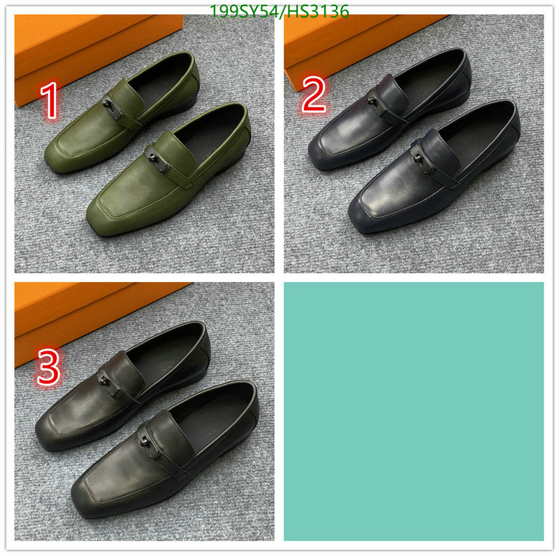 Men shoes-Hermes, Code: HS3136,$: 199USD