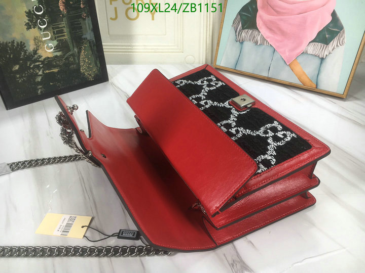 Gucci Bag-(4A)-Dionysus-,Code: ZB1151,$: 109USD