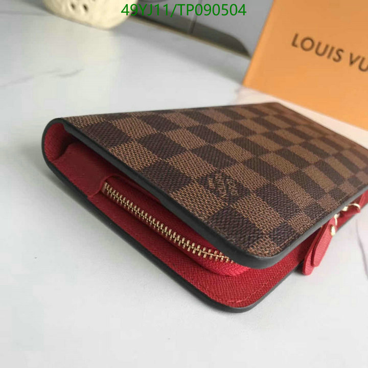 LV Bags-(4A)-Wallet-,Code: TP090504,$: 49USD