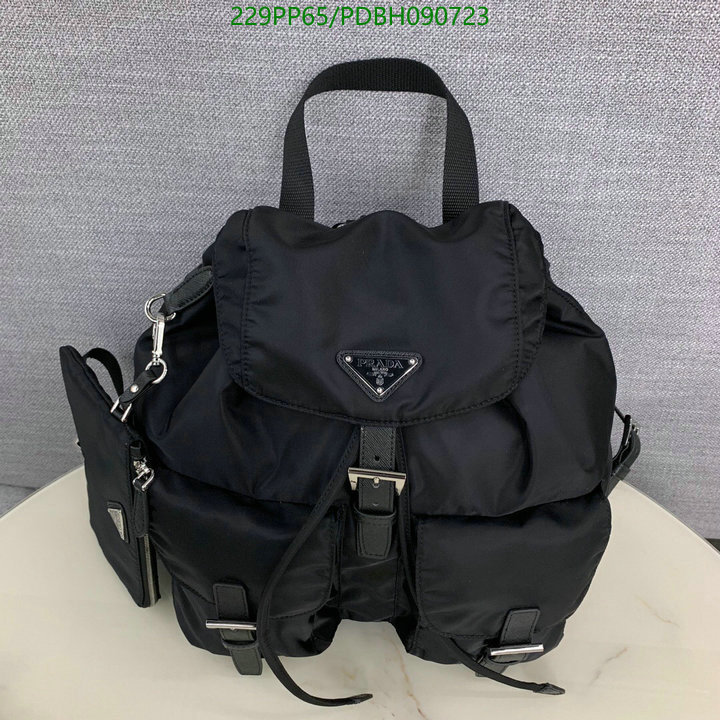 Prada Bag-(Mirror)-Backpack-,Code:PDBH090723,$:229USD