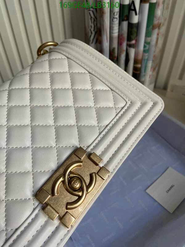 Chanel Bags -(Mirror)-Le Boy,Code: LB3160,$: 169USD