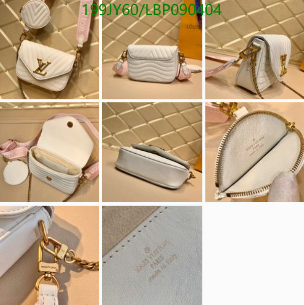 LV Bags-(Mirror)-New Wave Multi-Pochette-,Code: LBP090404,$:199USD