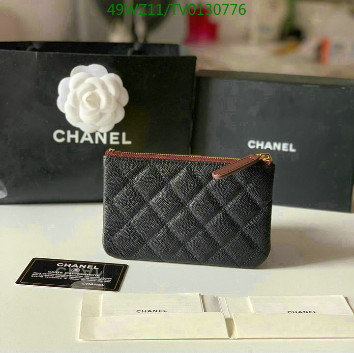 Chanel Bags ( 4A )-Wallet-,Code: TV0130776,$: 49USD